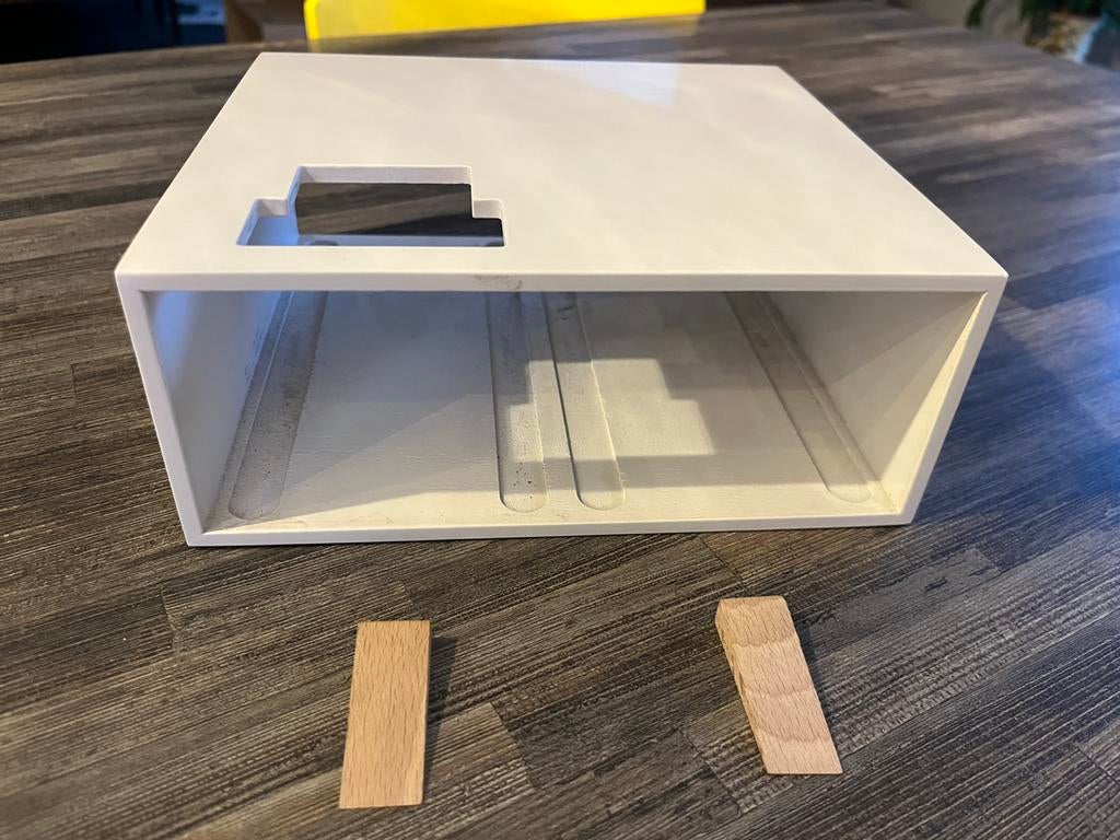 Pro-Ject Design Box Dock (Glossy white, Wood), Ophalen of Verzenden, Gebruikt
