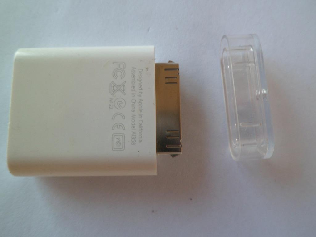 Apple adapter Model A1358 Lightning-naar-USB-camera (wit), Ophalen, Zo goed als nieuw
