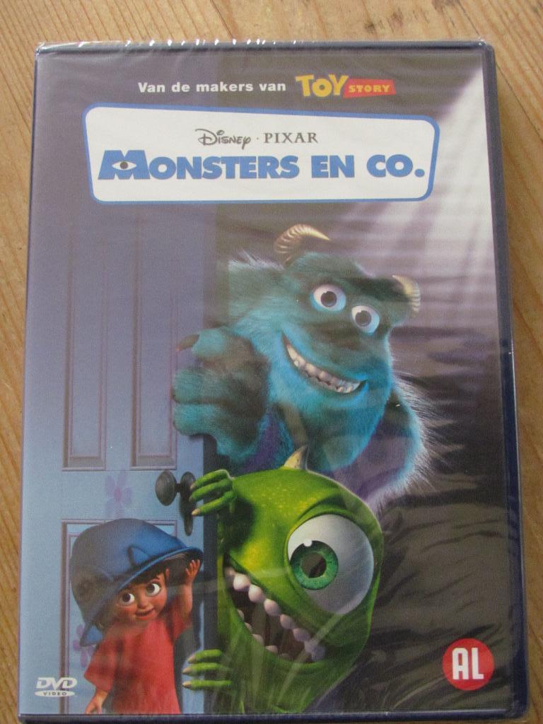 DVD Monsters en co. van Disney-Pixar, Tekenfilm, Ophalen of Verzenden, Nieuw in verpakking, Alle leeftijden