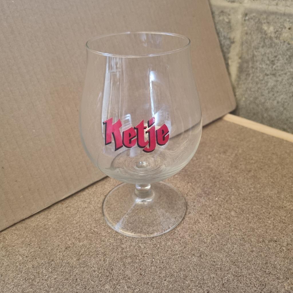 Verre Ketje, Verzamelen, Biermerken, Ophalen of Verzenden, Gebruikt, Glas of Glazen, Overige merken
