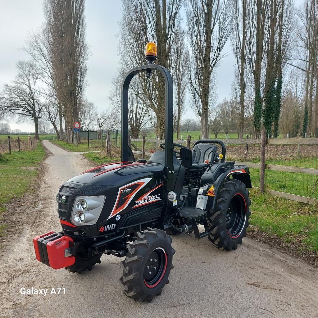 NIEUWE Minitractor fieldtrac 29pk 4x4 black edition!, Zakelijke goederen, Landbouw | Tractoren, Ophalen