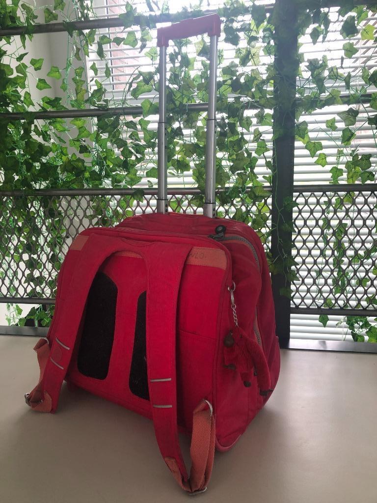 Sac/mallette KIPLING CAMELEON, Rouge, Enlèvement, Porte-documents ou Cartable, Utilisé