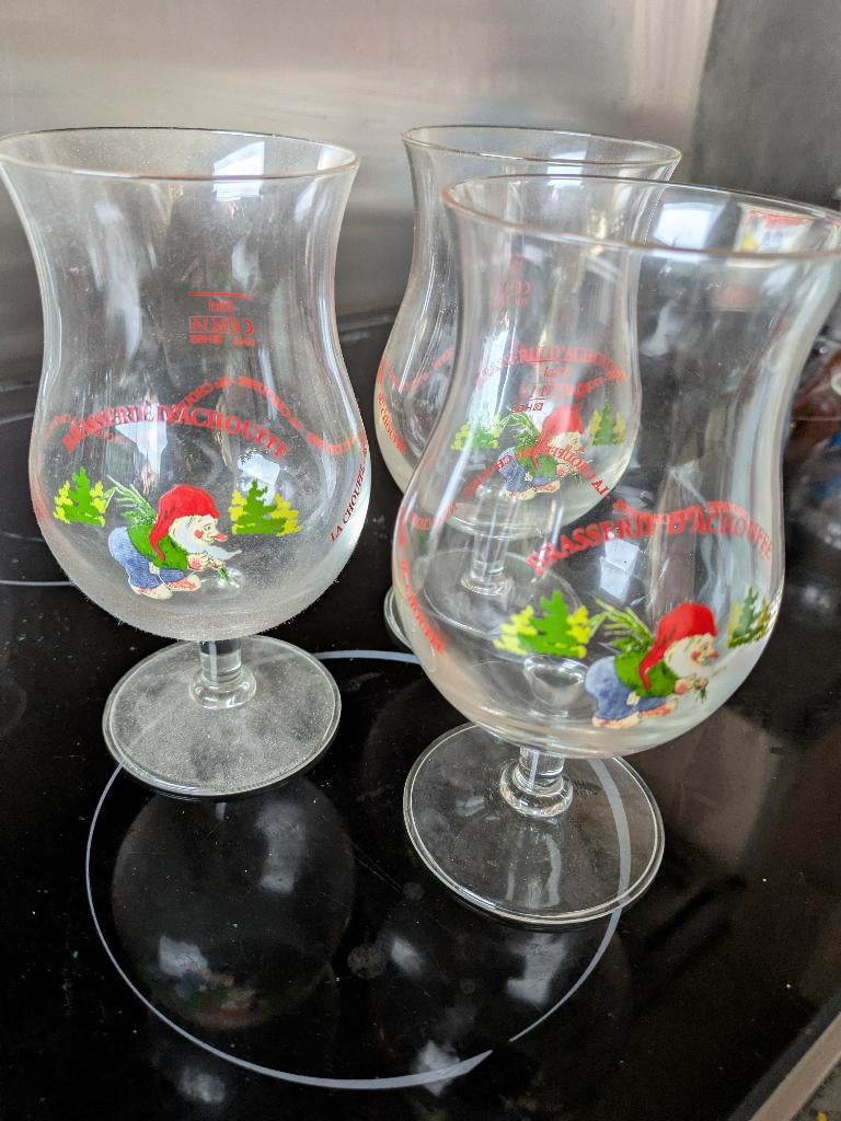 Chouffe glazen, Enlèvement ou Envoi, Comme neuf, Verre ou Verres