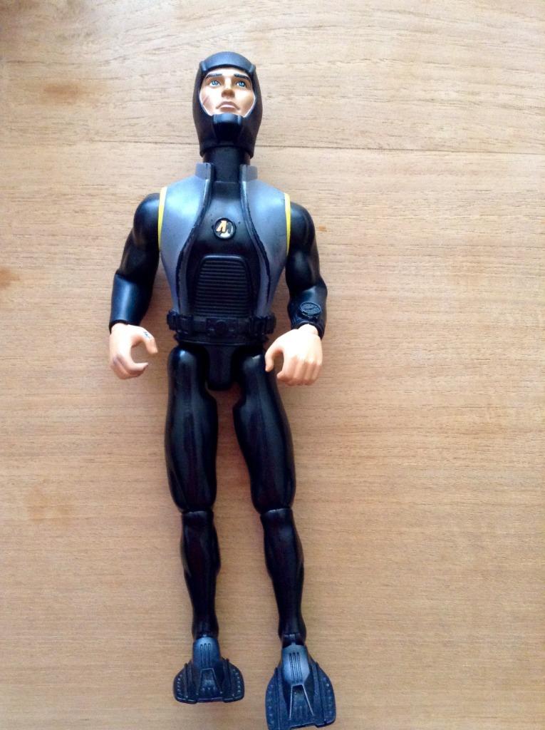 Hasbro 2002 Figurine Action-Man Plongeur, Enlèvement ou Envoi, Comme neuf