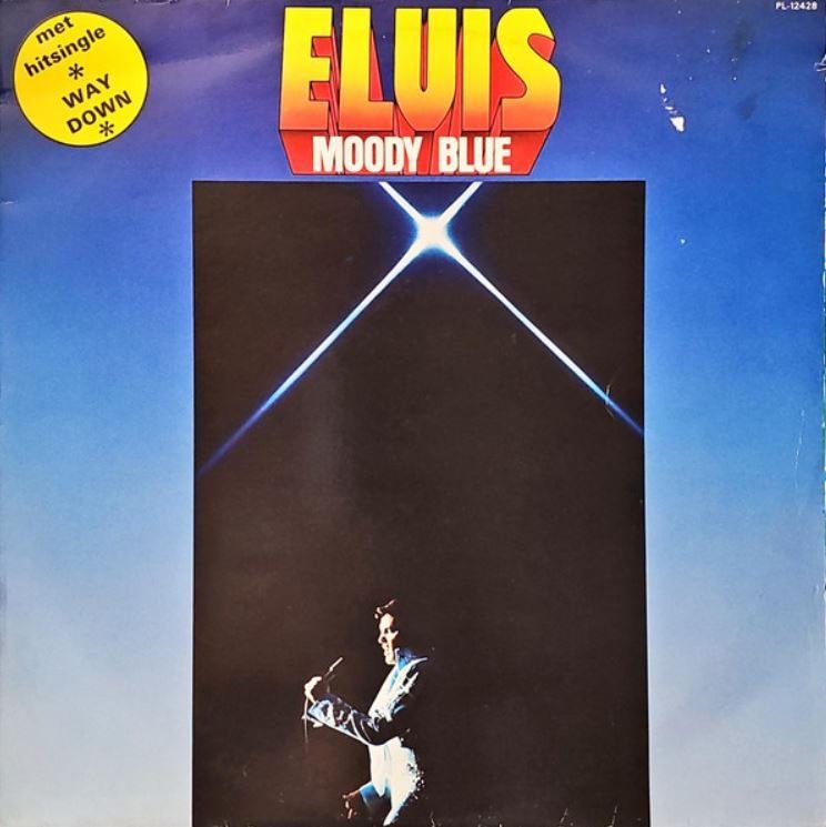 lp: ELVIS PRESLEY - MOODY BLUE - bieden vanaf 4€, Cd's en Dvd's, Gebruikt, 1980 - 1989, 12 inch, Fotohoes