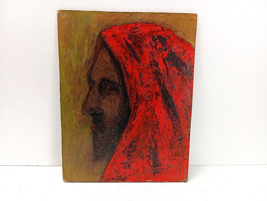 schilderij Karel Dekandelaere 1955 De Panne, Ophalen of Verzenden