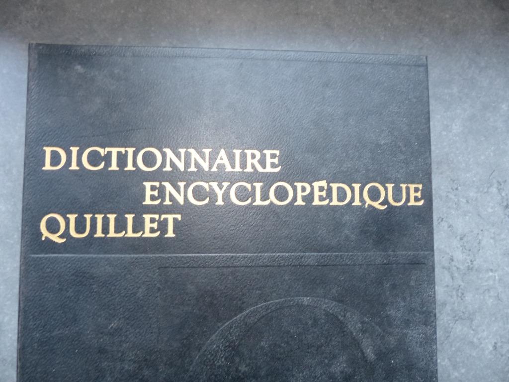 Dictionnaire encyclopédique, Livres, Série complète, Enlèvement, Aristide QUILLET (PARIS), Général