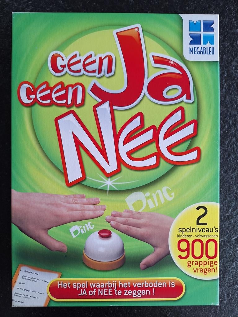 Geen ja geen nee, gezelschapsspel, Enlèvement, Comme neuf, Megableu