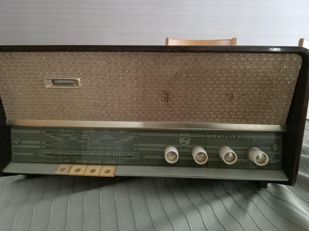 Vintage  radio Philips, Ophalen, Radio