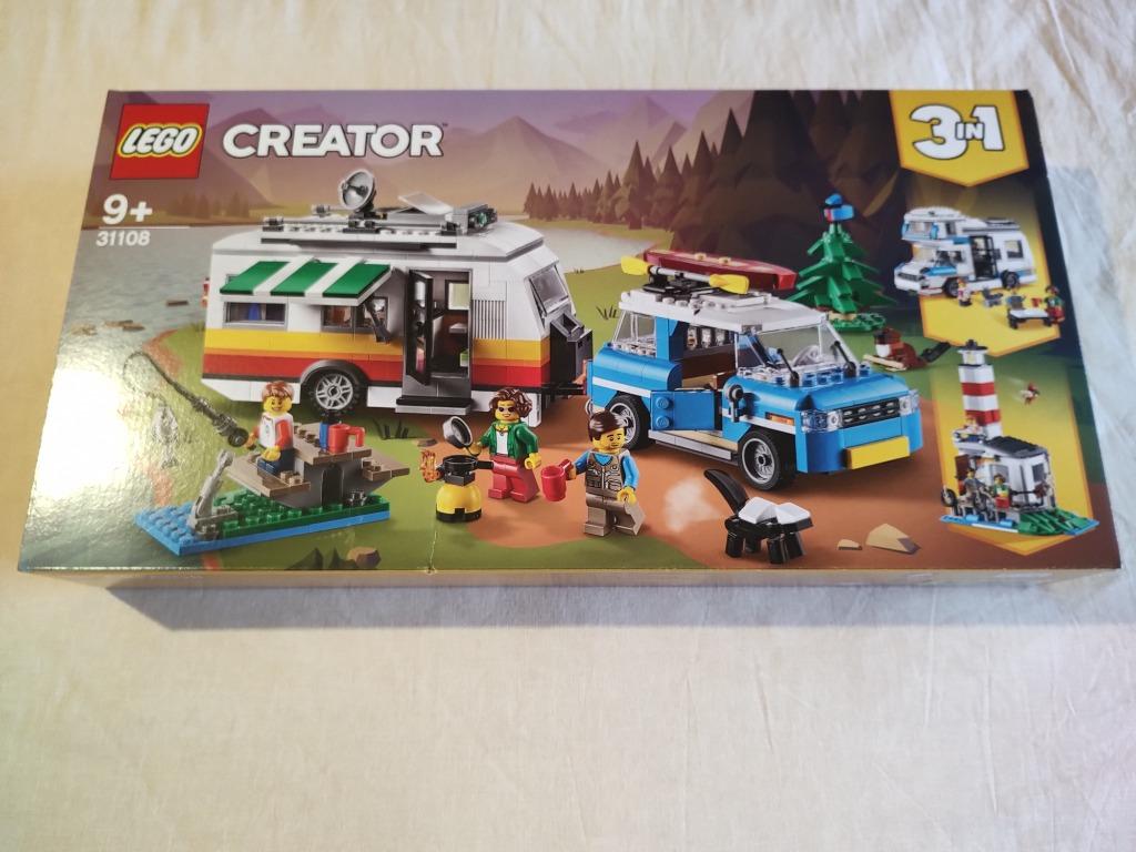 Lego Creator 3in1 31108 – Familievakantie met caravan, Enlèvement ou Envoi, Neuf, Ensemble complet, Lego