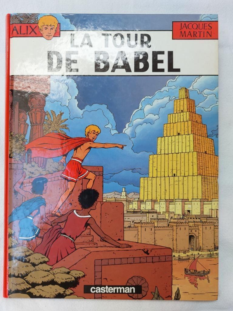 Alix T.16 La tour de Babel - Réédition (1985) - Etat moyen, Une BD, Enlèvement ou Envoi, Utilisé