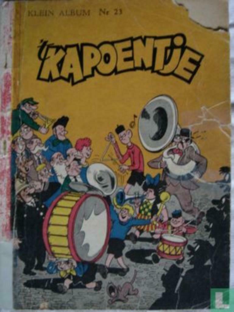 't Kapoentje - klein album No 23 - 1e druk 1954, Eén stripboek, Ophalen of Verzenden, Gelezen