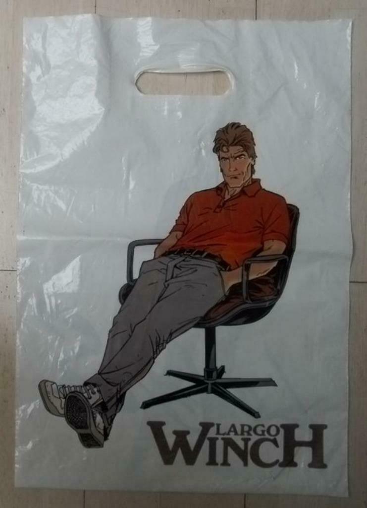 plastic tas Largo Winch / Lady S., Boeken, Stripverhalen, Ophalen of Verzenden