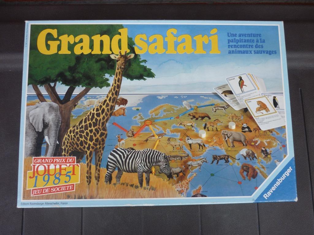 Jeu de société - Grand Safari - Ravensburger, Trois ou quatre joueurs, Enlèvement ou Envoi, Utilisé, Ravensburger