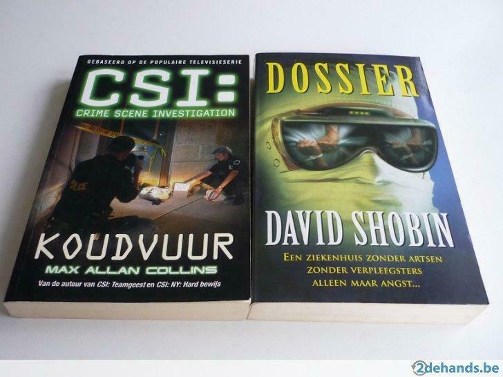 2 Thrillers, Ophalen of Verzenden, Gelezen