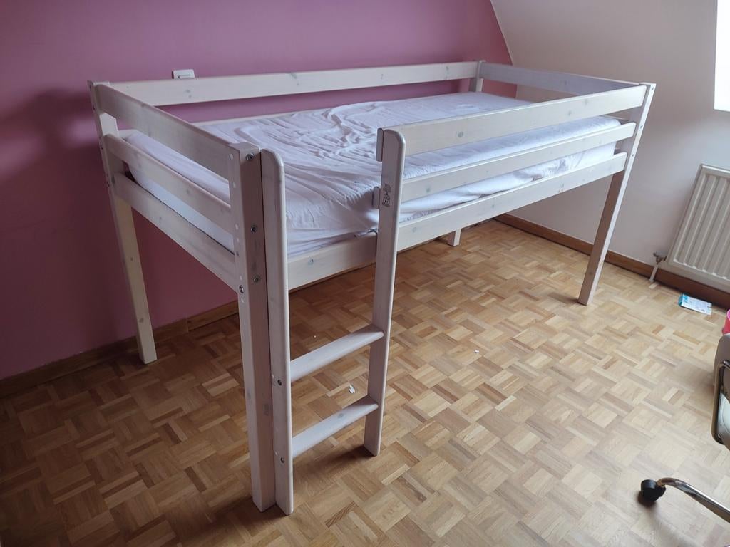 Flexa 90x200, Ophalen, Gebruikt