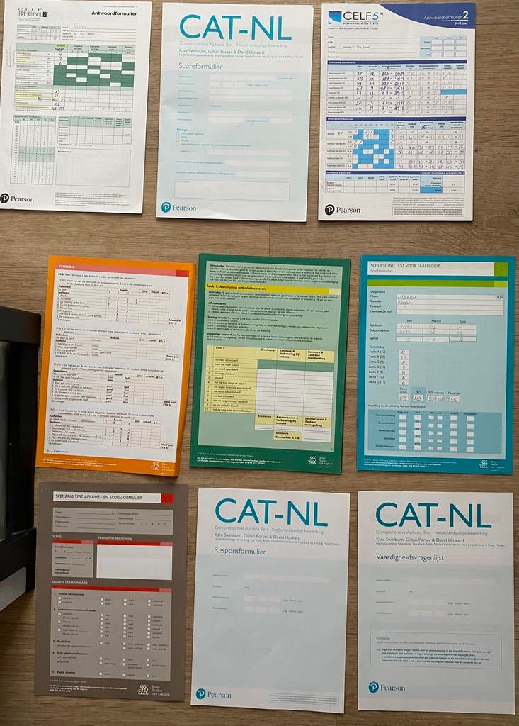 Scoreformulieren Logopedie & Audiologe Thomas More, Ophalen of Verzenden, Zo goed als nieuw, Hogeschool