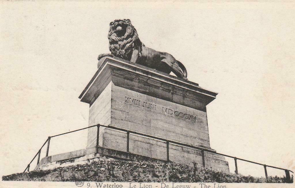 Waterloo, Enlèvement ou Envoi, 1940 à 1960, Affranchie, Brabant Wallon