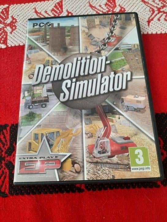 Simulateur de démolition sur CD-ROM PC, Enlèvement ou Envoi, Utilisé