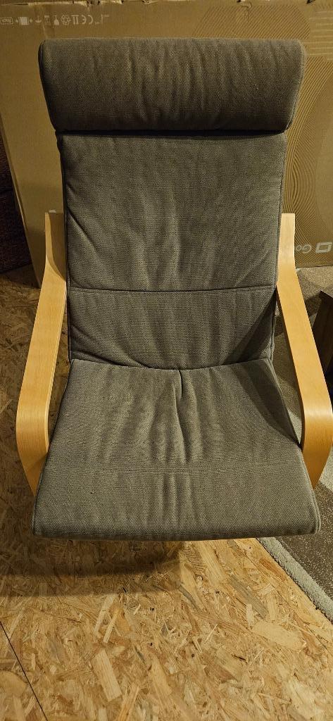 IKEA stoel, Gris, Comme neuf, Enlèvement, Une