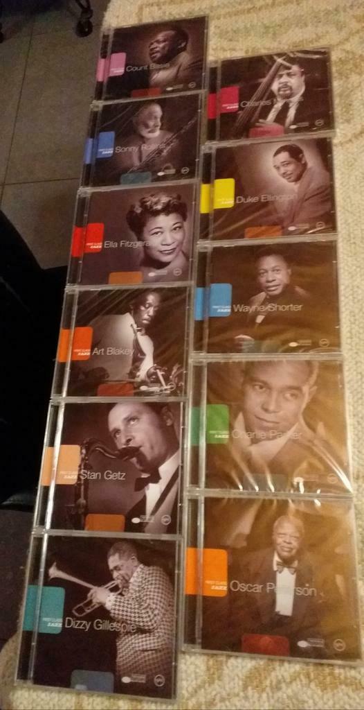 10 jazz cd's First Class Jazz (sealed), Enlèvement ou Envoi, Jazz