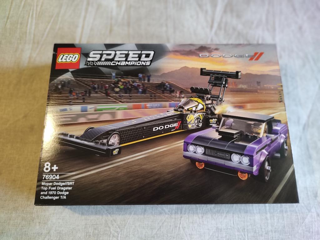 Lego Speed Champions 76904 – Dodge Dragster en Challenger, Ophalen of Verzenden, Nieuw, Complete set, Lego