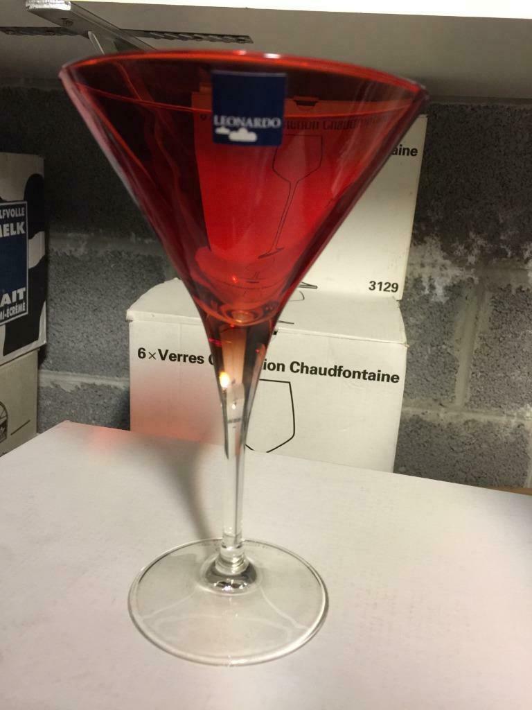 Verres cocktail Leonardo, Ophalen, Nieuw, Glas of Glazen