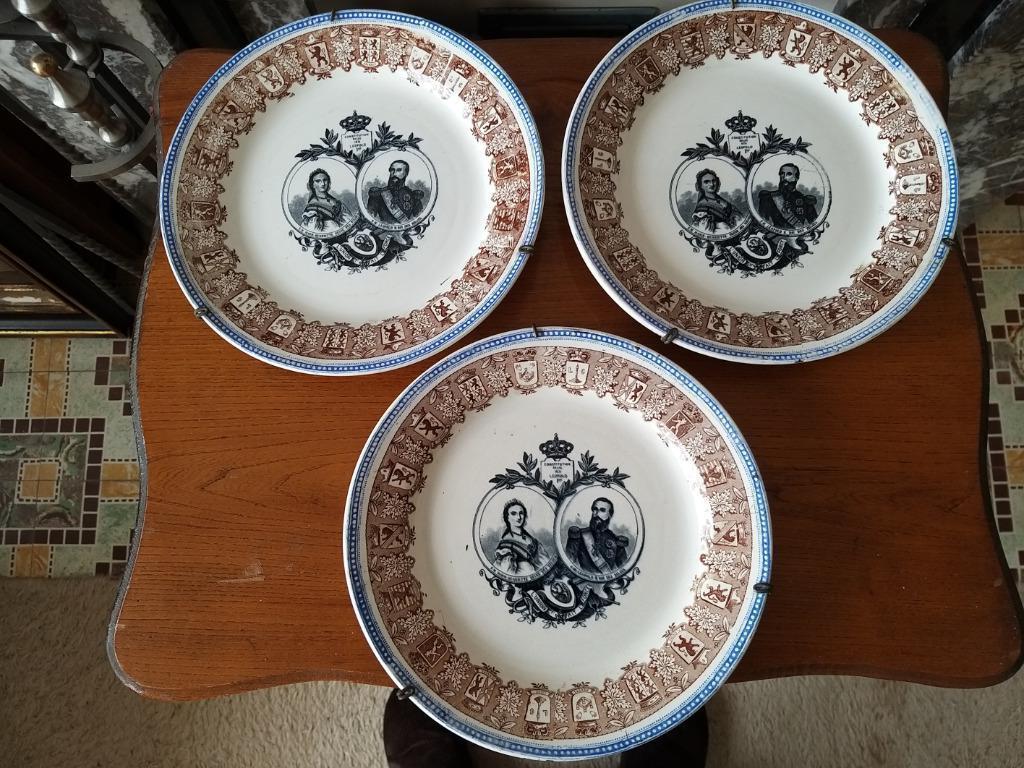 Keramiek Borden, Antiek en Kunst, Ophalen