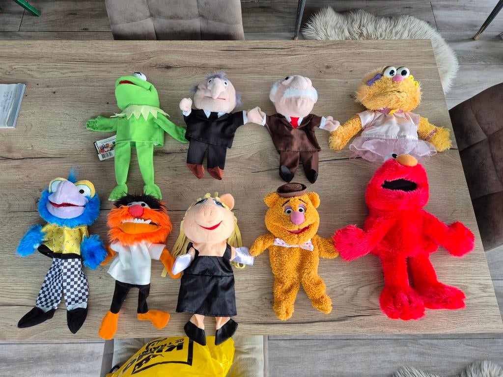 Muppets poppen, Ophalen