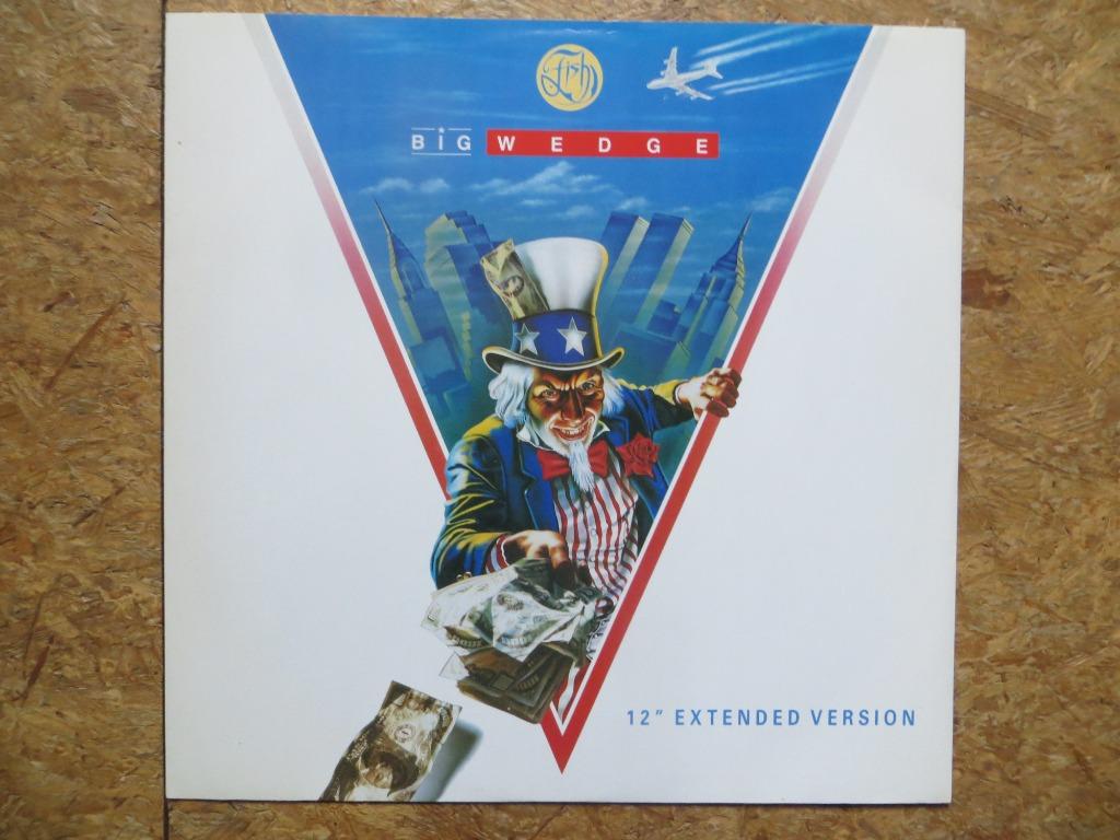 FISH (MARILLION) - 12" VINYL -  BIG WEDGE (EXTENTED VERSION), Verzenden, Gebruikt, 12 inch, Progressive