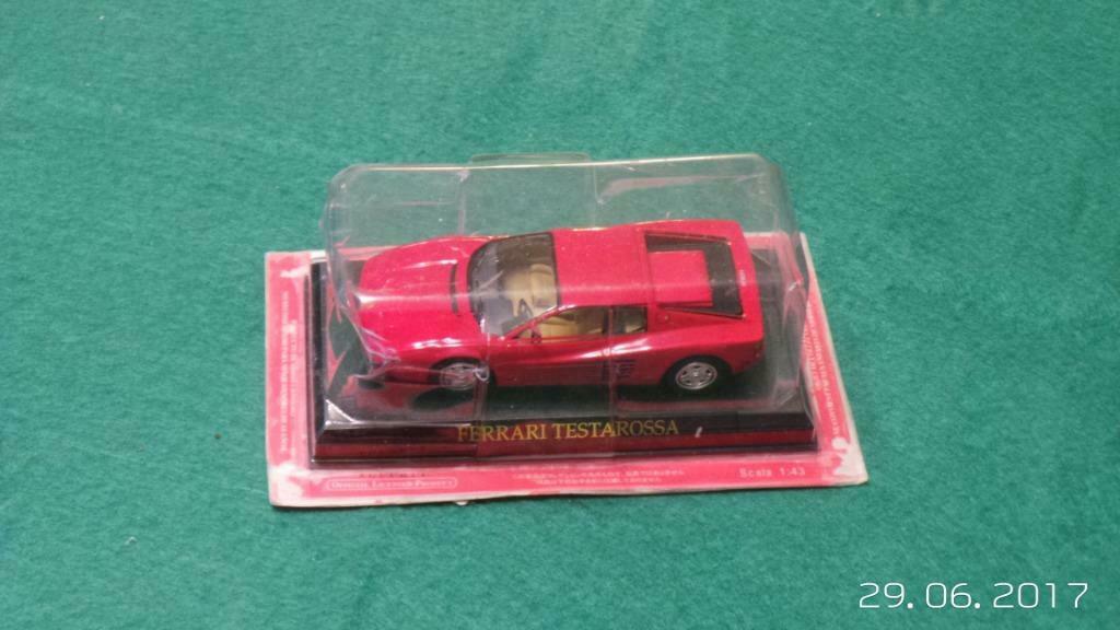 Miniatuur auto : FERRARI - " TESTA-ROSSA ", Ophalen of Verzenden, Nieuw, Auto, Overige merken