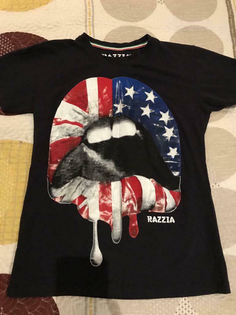 Te koop t-shirt, Razzia, Ophalen of Verzenden, Zo goed als nieuw, Maat 48/50 (M)