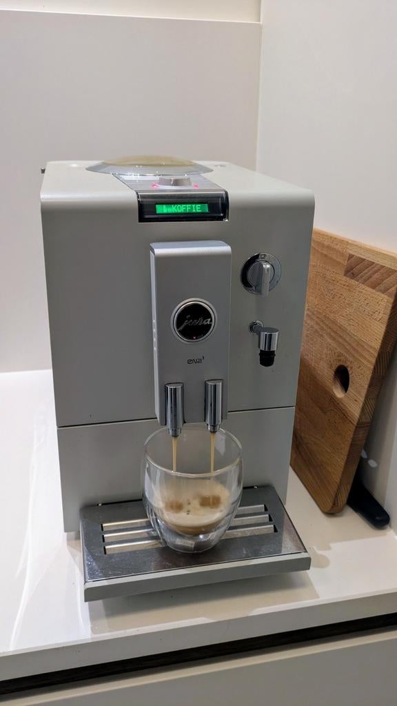 Jura ena 3, Ophalen, Gebruikt, Gemalen koffie