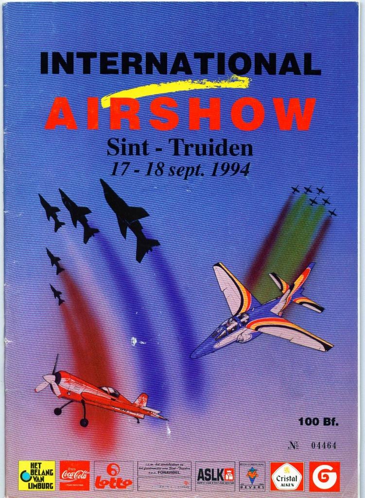 Sint Truiden Airshow 1994, Ophalen of Verzenden, Landmacht, Boek of Tijdschrift
