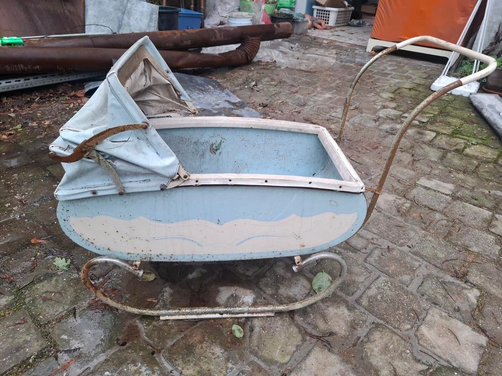 Berceau en métal vintage pour enfants, traîneau, traîneau, s, Enlèvement