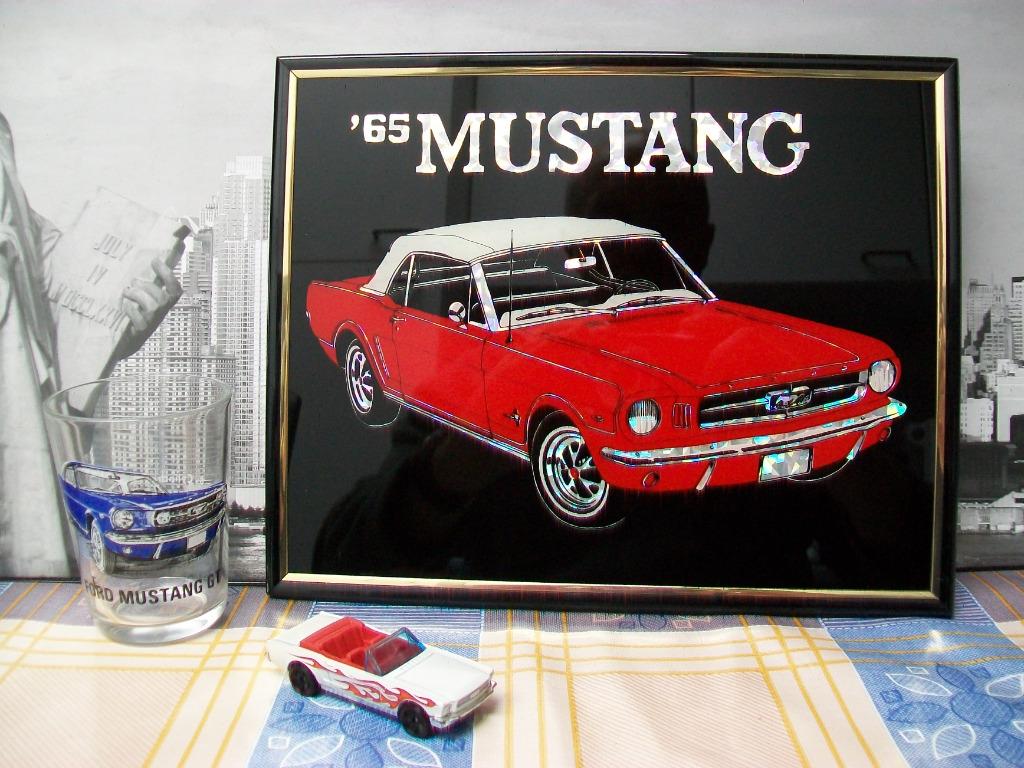 Ford Mustang GT - Spiegel  Kader - Glas - Hot Wheels Vintage, Ophalen of Verzenden, Gebruikt, Auto's