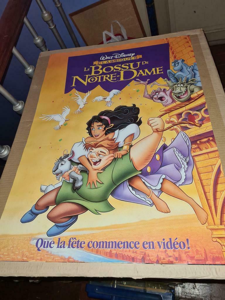 Affiche Disney, Enlèvement ou Envoi, Comme neuf