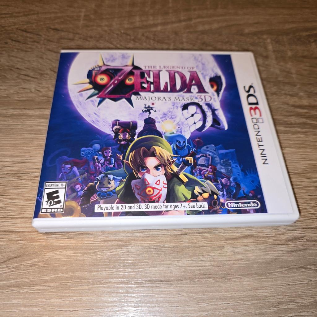 The Legend of Zelda: Majora's Mask 3DS Game Case, Games en Spelcomputers, Games | Nintendo 2DS en 3DS, Verzenden, Zo goed als nieuw