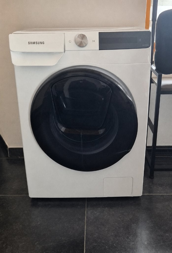 Samsung Quick Drive 9 kg Wasmachine, Ophalen, 1200 tot 1600 toeren, Gebruikt, 8 tot 10 kg