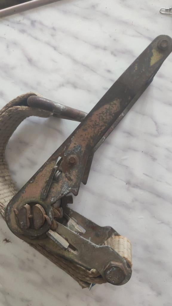 Sangle d'arrimage de 5 tonnes, 25 kg !, Enlèvement ou Envoi, Utilisé