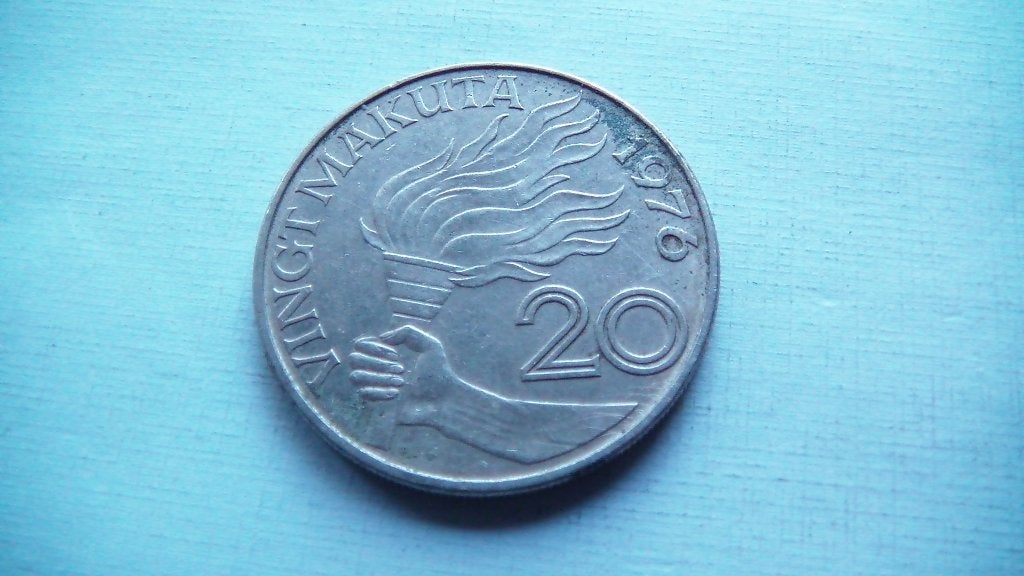 zaire 20 makuta 1976, Enlèvement