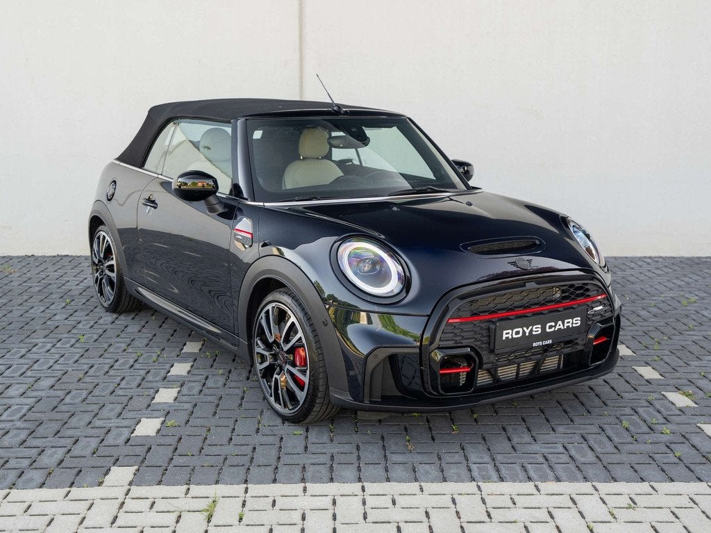 MINI John Cooper Works Cabrio Cabriolet John Cooper Works FU, Auto's, Gebruikt, 4 cilinders, Cabriolet, Blauw