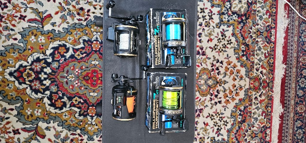 4 reels daiwa, Ophalen