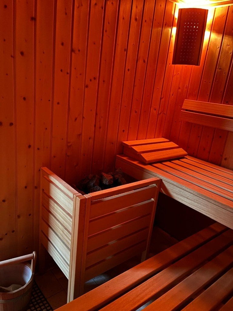KLAFS Sauna 3000 — nouveau chauffage de 7,5 kW, Enlèvement, Utilisé, Finlandais ou Traditionnel, Sauna complet