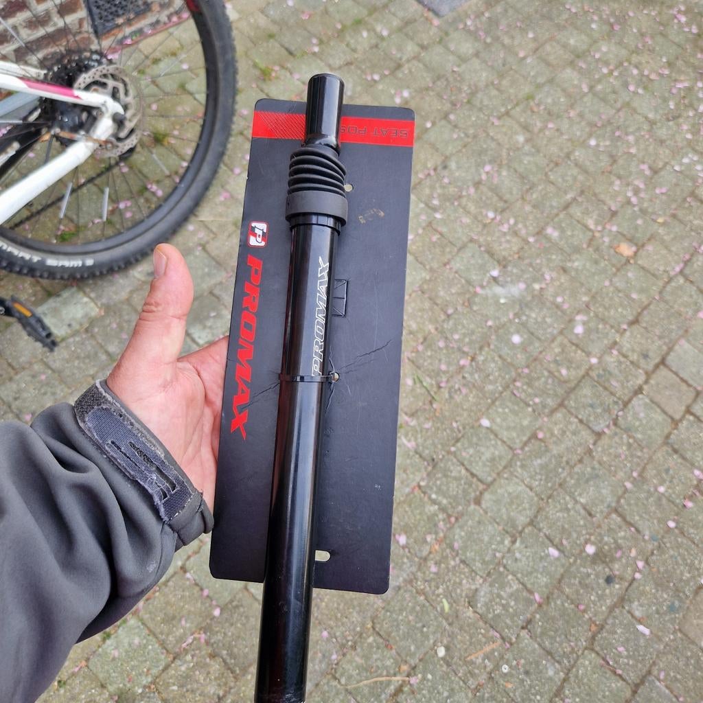 Verende zadel pin fiets , new, Ophalen