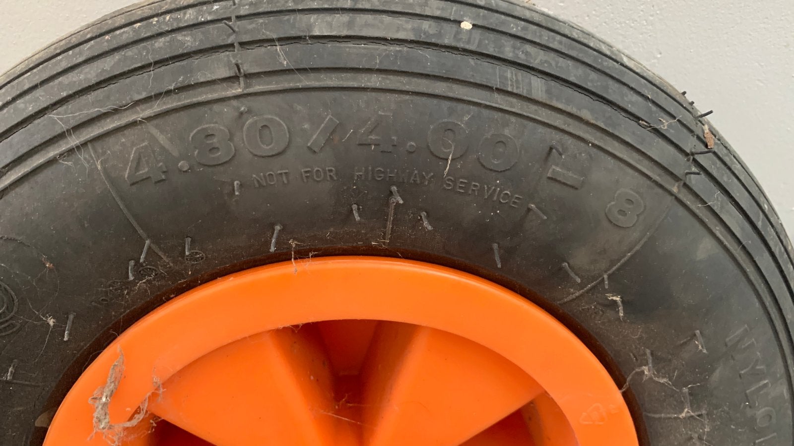 2 Kruiwagen wielen met binnemband en as, Enlèvement