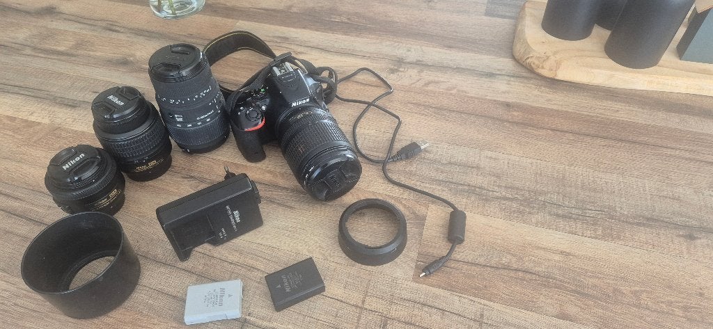 Nikon d5500 complete set, Gebruikt, Spiegelreflex, Ophalen of Verzenden, Nikon