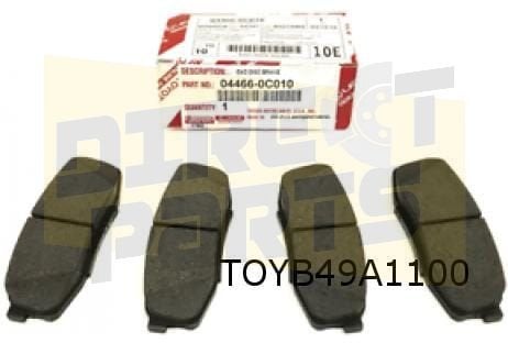 Toyota Tundra (-8/17) remblokset achterzijde Origineel! 0446, Autos : Pièces & Accessoires, Neuf, -, Toyota, -