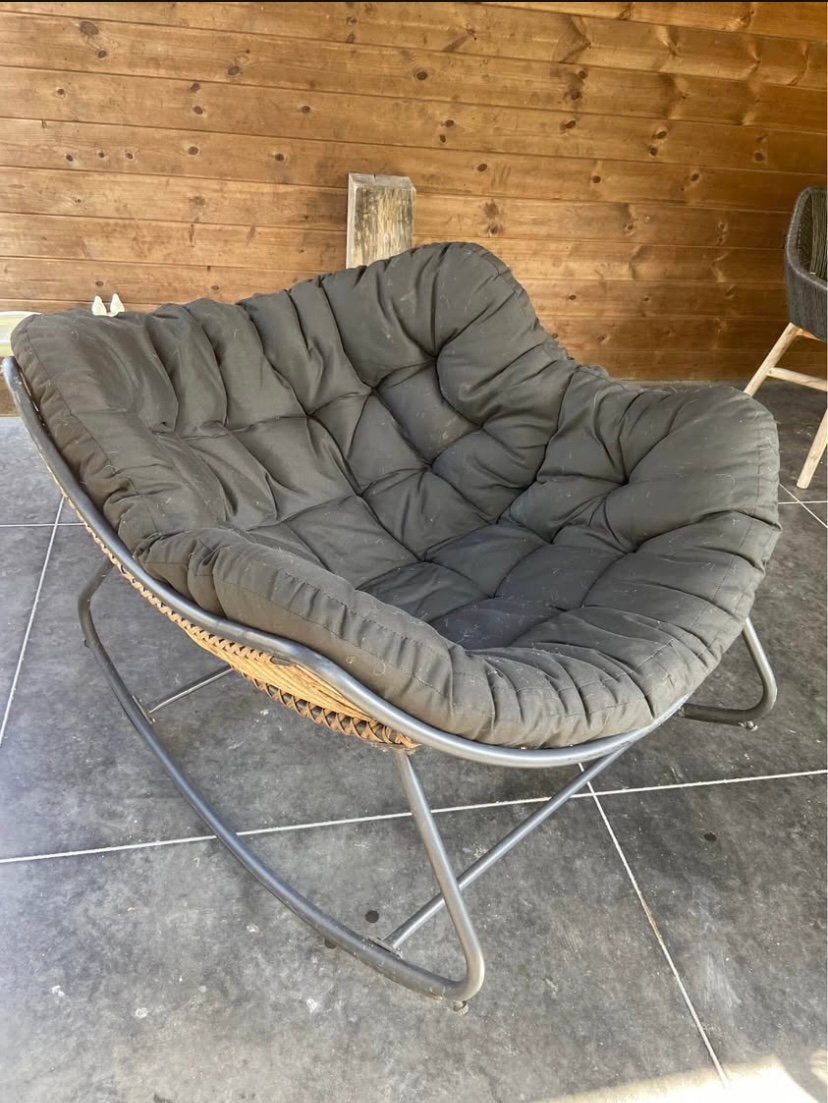 Te koop tuinzetel/ schommelstoel, Ophalen, Gebruikt