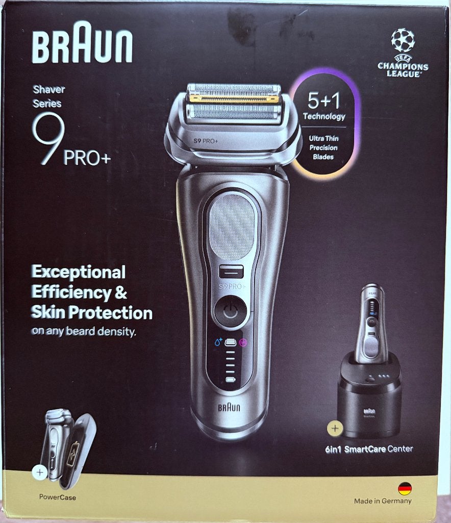 Rasoir électrique Braun Series 9 PRO+ 9675 CC Garantie 5 ans, Enlèvement, Comme neuf, Rasage ou Épilation